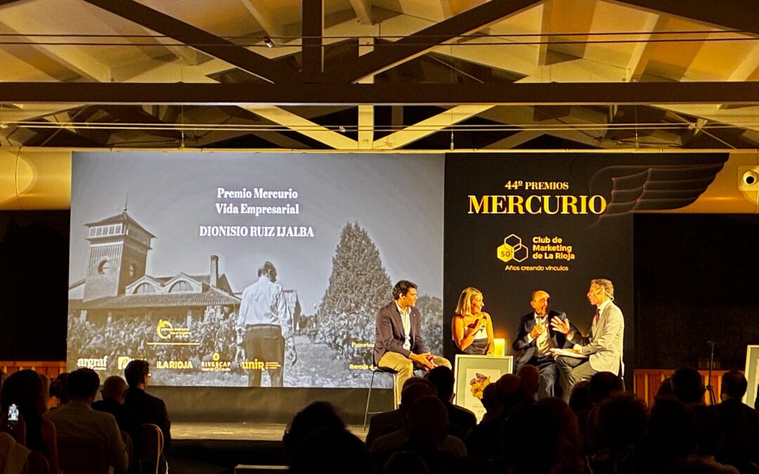 Dionisio Ruiz Ijalba, Premio Mercurio a toda una vida empresarial