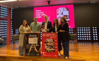 Ayuntamiento y Bodegas de Logroño presentan «Entre semana todo sabe mejor»